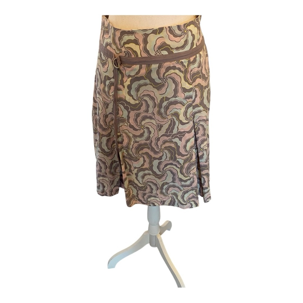 Ted Baker London cotton skirt with pleats